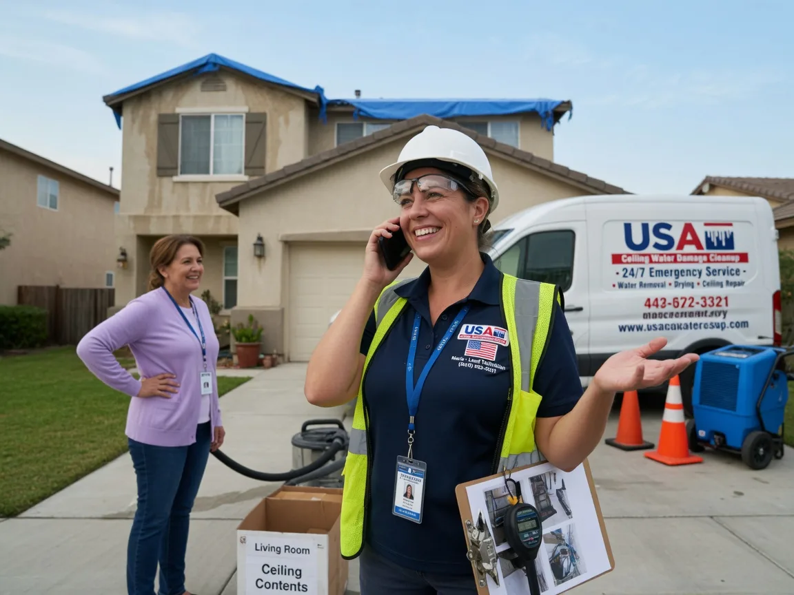 Ceiling Water Damage Restoration Fieldon, IL FAQs